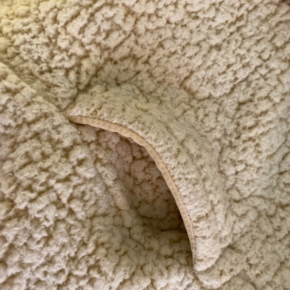Cream Sherpa Jacket - Picture 3 of 3